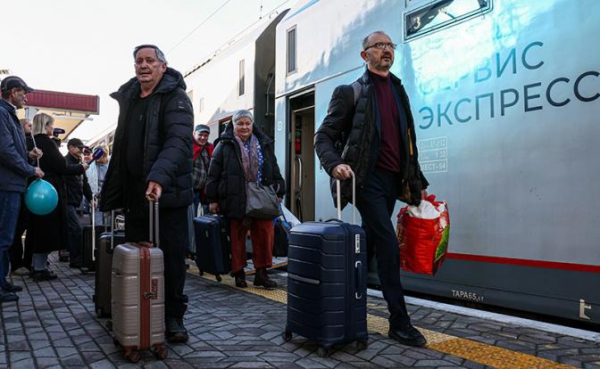 РЖД демонстративно не отвечает на вопрос «Чей Крым?» Стесняется, наверное РЖД демонстративно не отвечает на вопрос «Чей Крым?» Стесняется, наверное