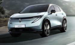Обновленный кроссовер Nissan Ariya добрался до Европы