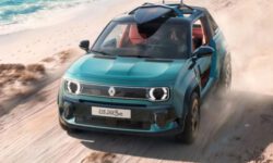 Электромобиль Renault 4 превратился в пляжный кроссовер