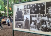 В Переделкине разожгли костер на поляне у дачи Чуковского